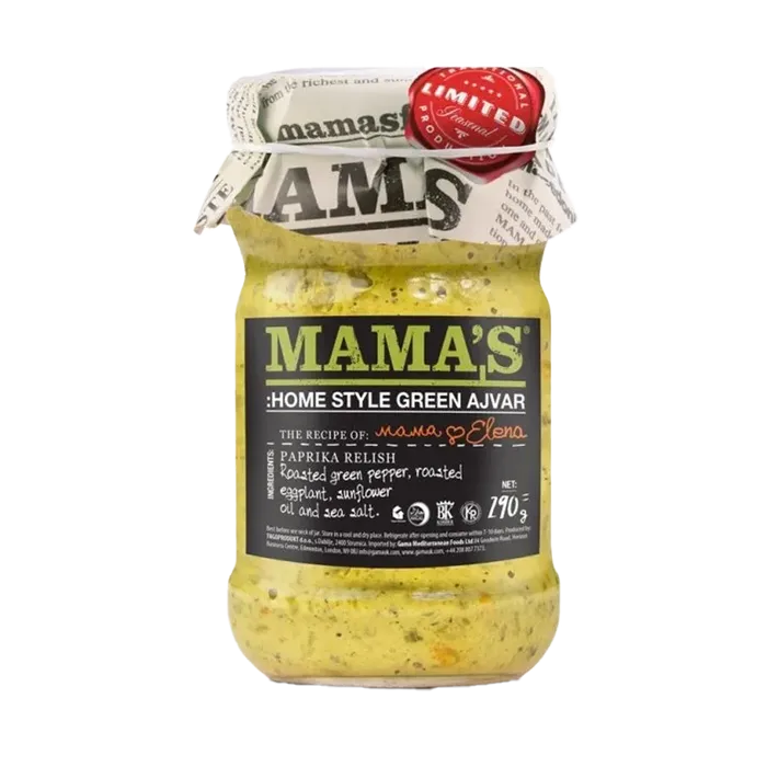 Mama's Zelený ajvar jemný 290 g